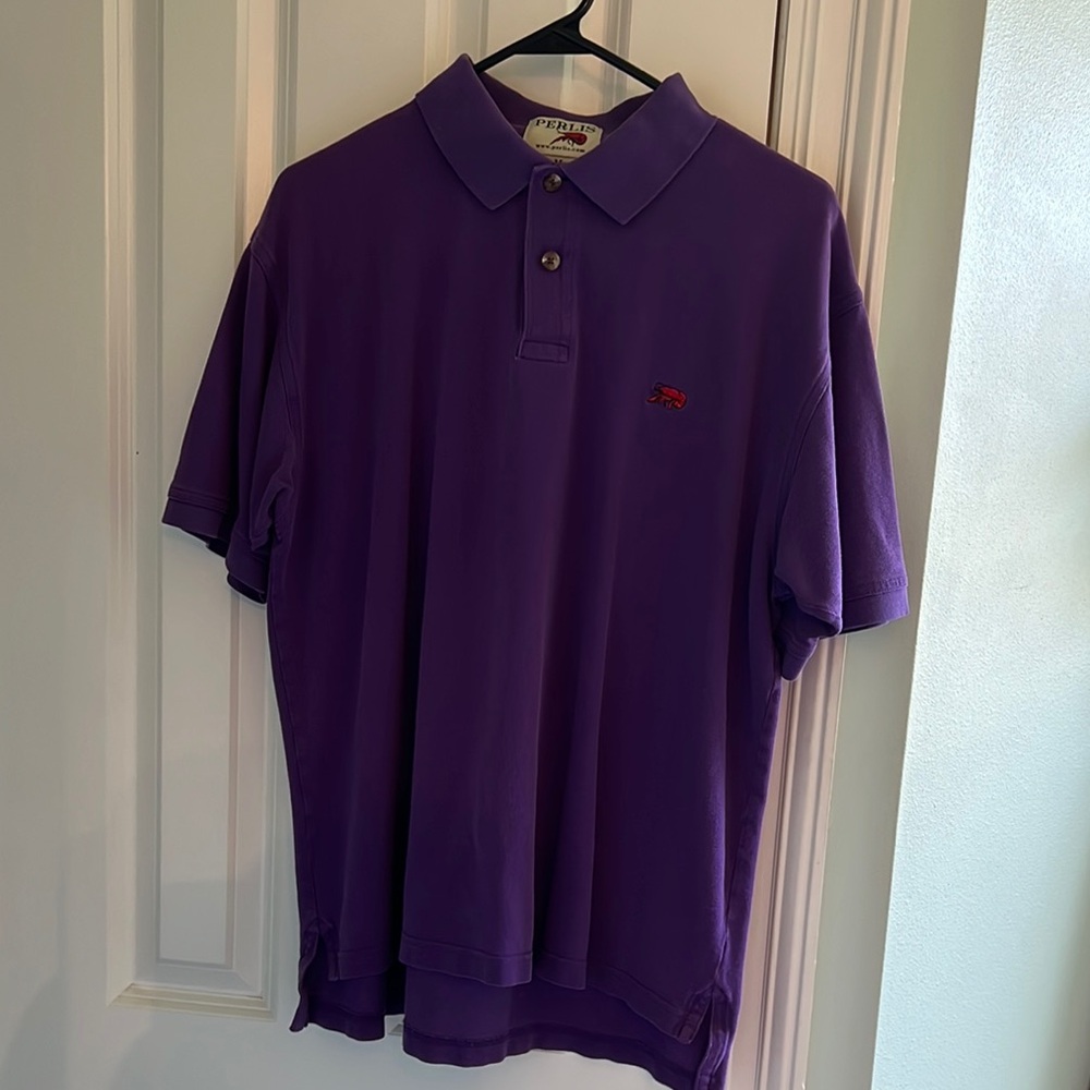 Perlis Purple Men's Polo Shirt